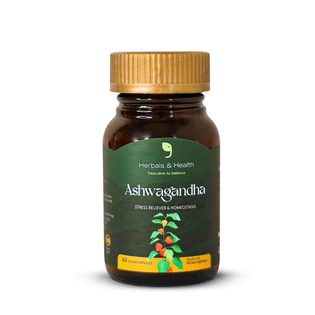 ASHWAGANDHA (WITHANIA SOMNIFERA) – FRASCO X 60 CÁPSULAS X 500 MG