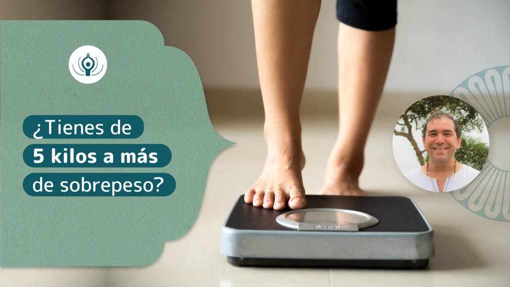 ¿Tienes de 5 kilos a más de sobre peso?