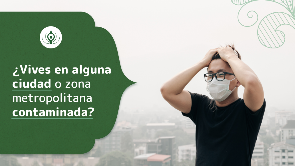 ¿Vives en alguna ciudad o zona metropolitana contaminada?