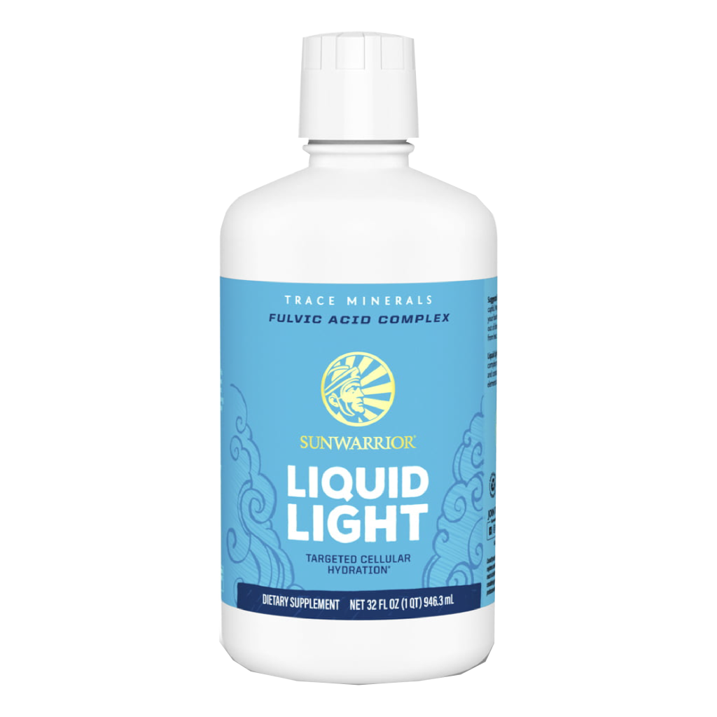 LIQUID LIGHT – COMPLEJO VEGANO DE ÁCIDO FÚLVICO (ELECTROLITOS & ANTIOXIDANTES DETOXIFICANTES) – FRASCO X 946.3 ML (32 PORCIONES)