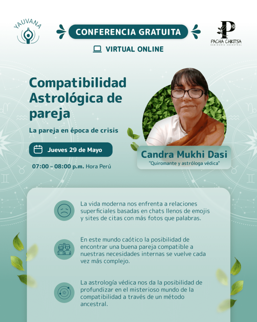 Conferencia: Compatibilidad Astrológica de pareja