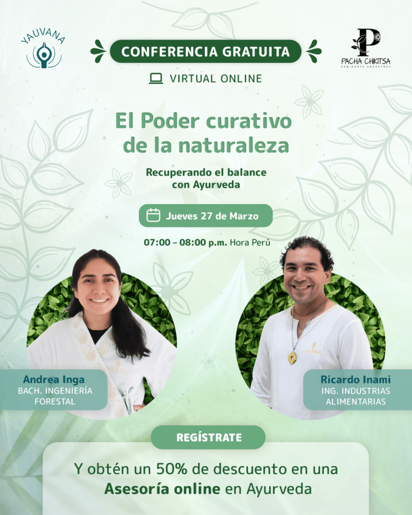 Conferencia: El poder curativo de la naturaleza – Parte I